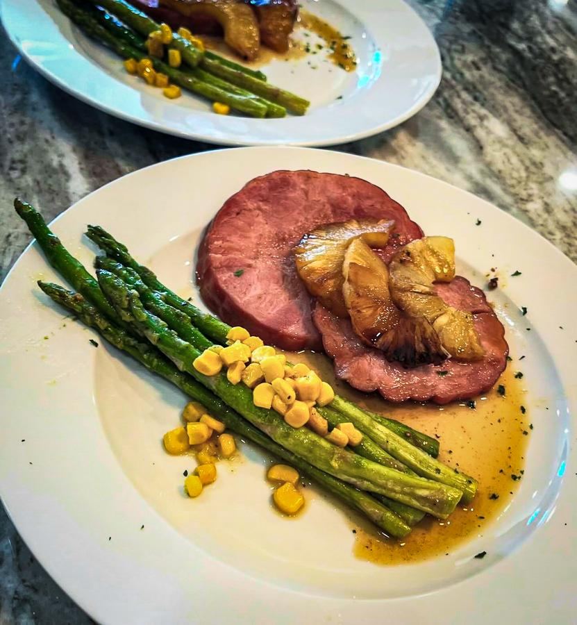 Fresh meal prepared in a Hacienda De Luna kitchen